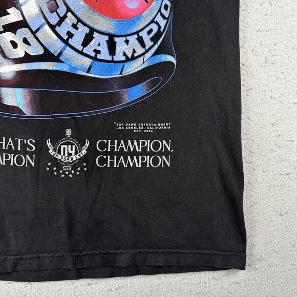 Kendrick Lamar Shirt Men’s Large Championship Tour Ring Rap TDE Hip Hop‎ - Picture 2 of 16